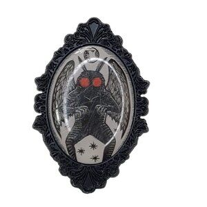 Mothman American Cryptids Pin Brian Reedy Hot Topic Gothic Horror Occult Brooch